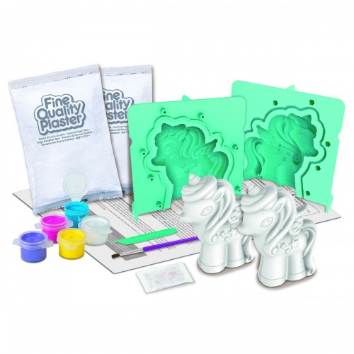 4M Toys Κατασκευή Μονόκεροι 3D με Glitter (4770)