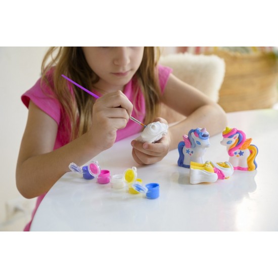 4M Toys Κατασκευή Μονόκεροι 3D με Glitter (4770)