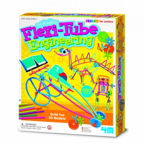 4M Toys Κατασκευή Καλαμάκια Flexi-Tube (4915)