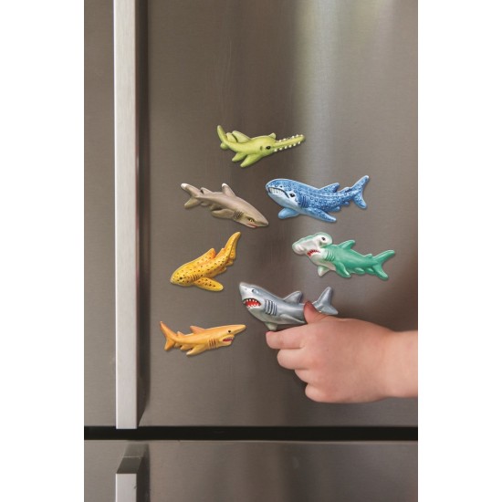 4M Μαγνητικό Παιχνίδι Κατασκευών Καρχαρίες Μαγνητάκια-Καρφίτσα(4M0604)