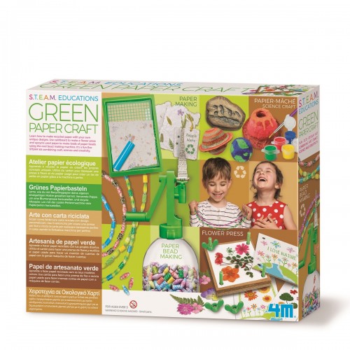 4M Χαρτοκοπτική Green Paper Craft(4M0614)