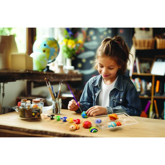 4M Toys - Μαγνητάκια : Κατασκευή Ηλιακό Σύστημα Μαγνητάκια/Καρφίτσα (4M0641)