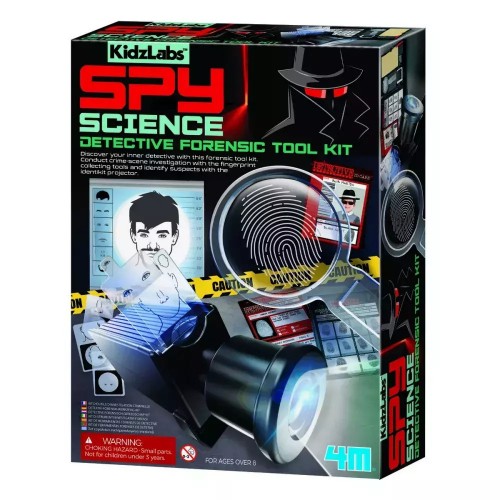 4M Toys - Εργαλειοθήκη Εγκληματολογικής Έρευνας Για Ντετέκτιβ (4M0645)