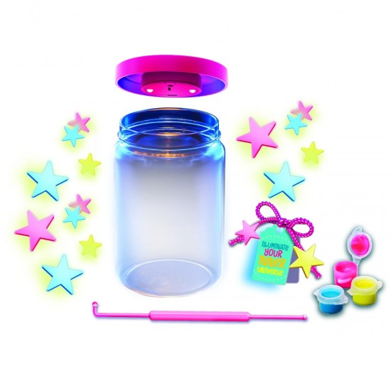 4M Toys - Κατασκευές : Φωτεινό Βάζο Γαλαξίας (4M0655)