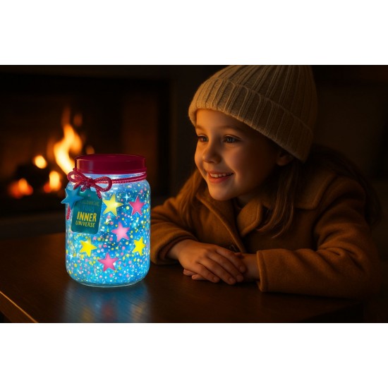4M Toys - Κατασκευές : Φωτεινό Βάζο Γαλαξίας (4M0655)