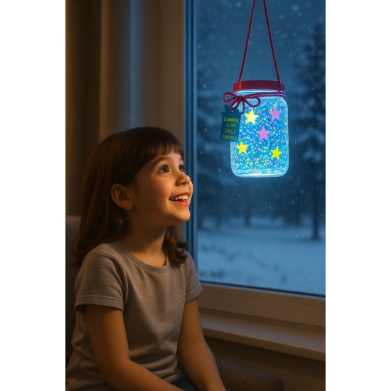 4M Toys - Κατασκευές : Φωτεινό Βάζο Γαλαξίας (4M0655)