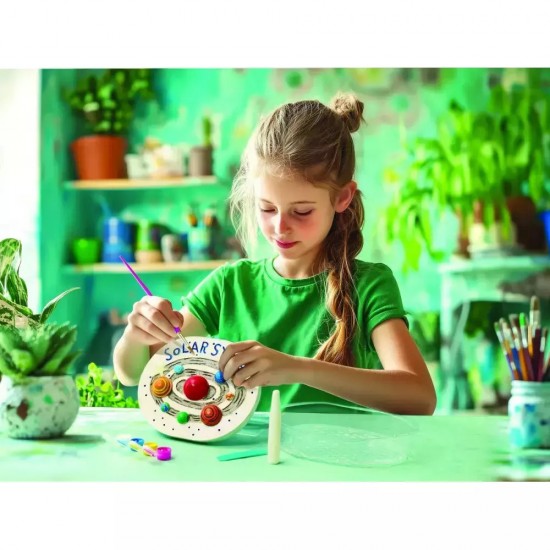 4M Toys Ηλιακό Σύστημα-Διακοσμητική Πέτρα-Κατασκευή (4M0642)