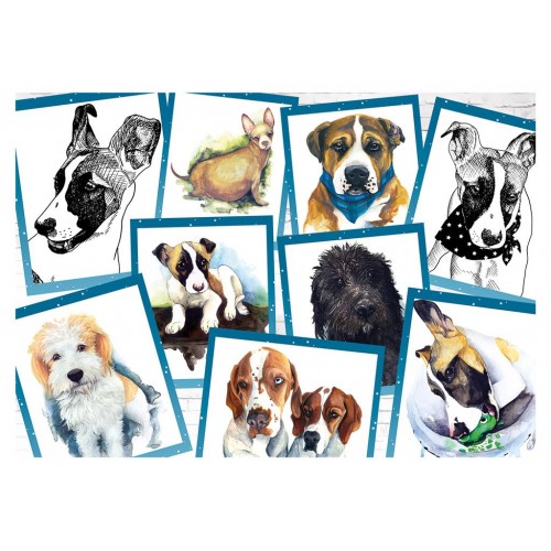 Dino Σκυλάκια Φωτογραφίες 500 Tεμ. Παζλ Dino (50253)