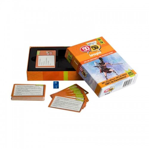 50/50 Games Κουιζ Ιστορία Επιτραπέζιο Παιχνίδι (505002) 50/50 Games Κουιζ Ιστορία Επιτραπέζιο Παιχνίδι (505002)