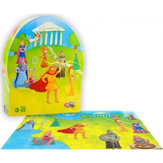 50/50 Games Παζλ Θεοί του Ολύμπου 100 τεμ. (505312)