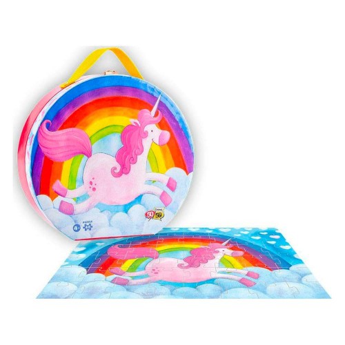 50/50 Games Παζλ Μονόκερος Βαλιτσάκι 48 τεμ. (505313)