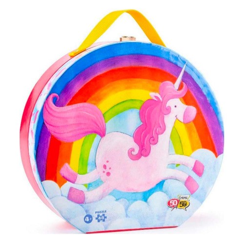 50/50 Games Παζλ Μονόκερος Βαλιτσάκι 48 τεμ. (505313)