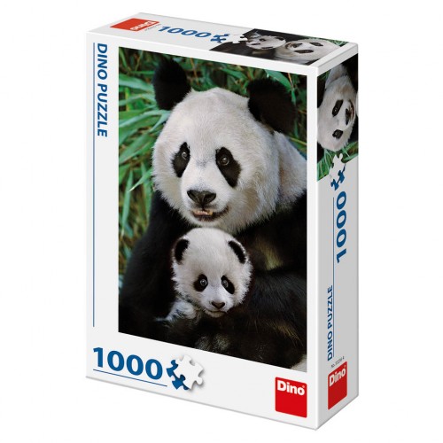 Dino Οικογένεια Panda 1000 Tεμ. Παζλ Dino (53256)