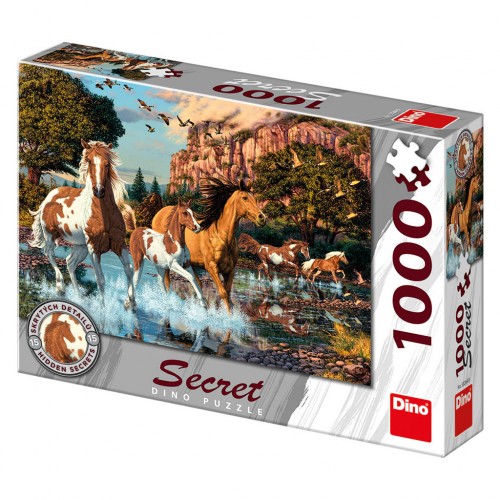 Dino Άλογα 1000 TEM. Secret Collection Παζλ Dino (53264)