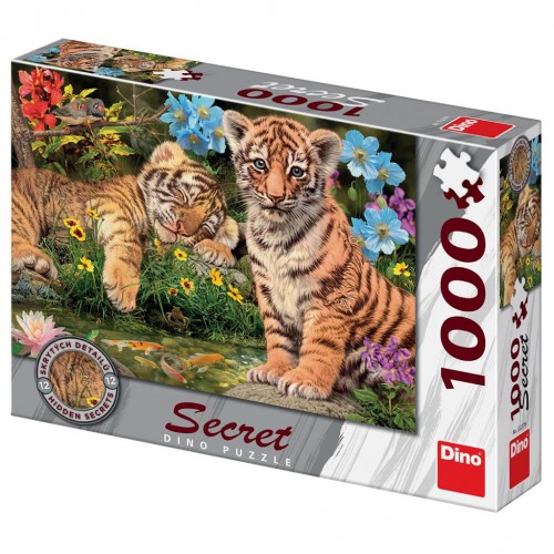 Dino Τιγράκια 1000 Tεμ. Secret Collection Παζλ Dino (53277)