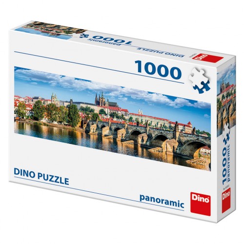 Dino Κάστρο Πράγας 1000 Τεμ. Panoramic Παζλ Dino (54538)