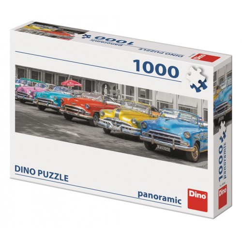Dino Αυτοκίνητα 1000 Τεμ. Panoramic Παζλ Dino (54546)