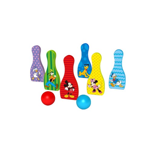 Tooky Toy Ξύλινες Κορύνες Μπόουλινγκ Disney (DTY044)