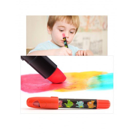 Κηρομπογιές Soft Baby Roo Σετ 24 χρωμ. Washable JarMelo (JA90442)