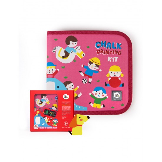 Βιβλίο Ζωγραφικής Με Κιμωλίες Σετ 4 χρωμ. JarMelo (JA90701)