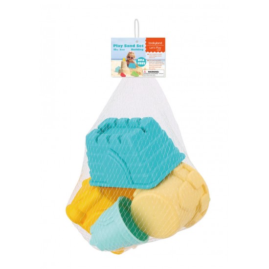 Tooky Toy Σετ Καλούπια Κατασκευές Στην Άμμο (LT001)