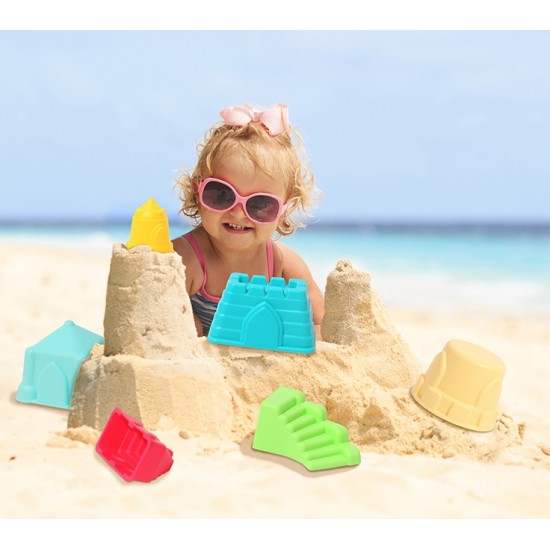 Tooky Toy Σετ Καλούπια Κατασκευές Στην Άμμο (LT001)