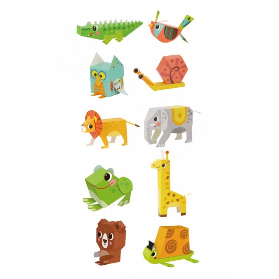 Tooky Toy Σετ Οριγκάμι 3D Ζώα (LT032) Tooky Toy Σετ Οριγκάμι 3D Ζώα (LT032)