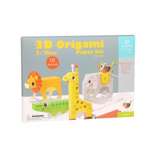Tooky Toy Σετ Οριγκάμι 3D Ζώα (LT032) Tooky Toy Σετ Οριγκάμι 3D Ζώα (LT032)