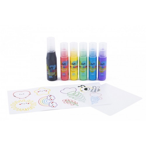 Tooky Toy Σετ Χρωμάτων Ζωγραφικής σε Παράθυρο (LT078) Tooky Toy Σετ Χρωμάτων Ζωγραφικής σε Παράθυρο (LT078)