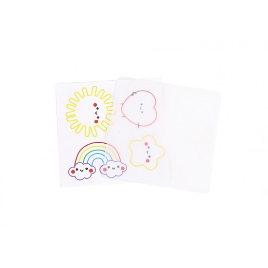 Tooky Toy Σετ Χρωμάτων Ζωγραφικής σε Παράθυρο (LT078)