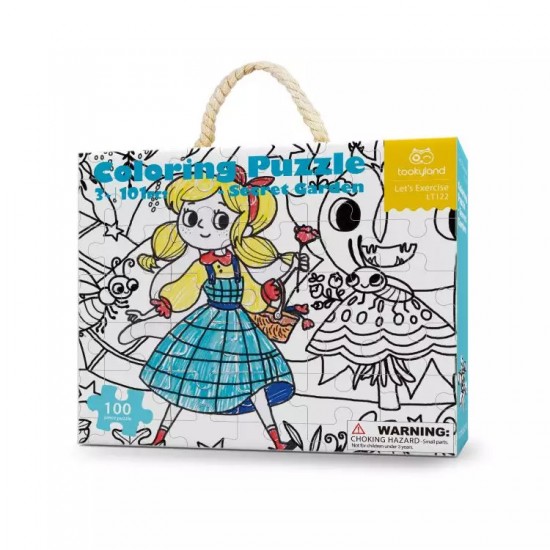 Tooky Toy Παζλ Ζωγραφικής Μυστικός Κήπος (LT122) Tooky Toy Παζλ Ζωγραφικής Μυστικός Κήπος (LT122)