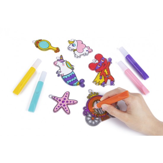 Tooky Toy Σετ Ζωγραφικής & Διακόσμησης Παραθύρου Πριγκίπισσες (LT123A)