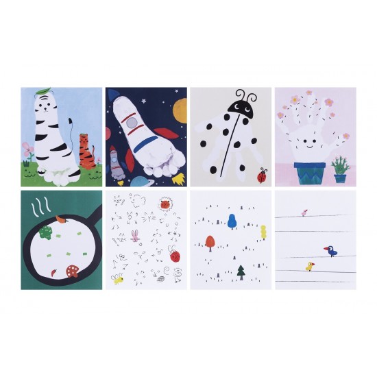 Tooky Toy Σετ Με Δακτυλομπογιές (LT145)