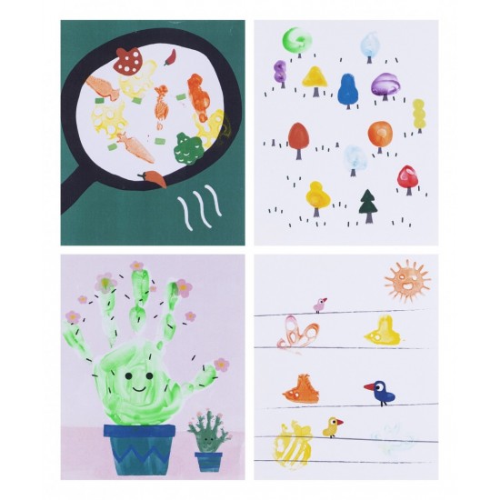 Tooky Toy Σετ Με Δακτυλομπογιές (LT145)