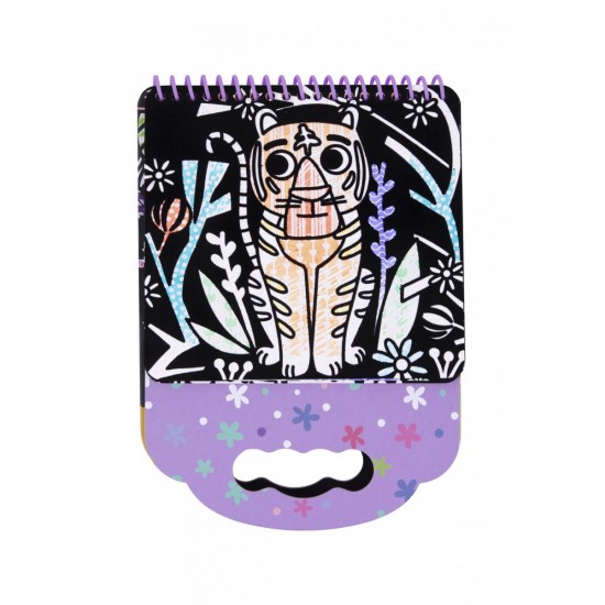 Tooky Toy Σετ Ζωγραφικής σε Βελούδο Ζώα (LT167)