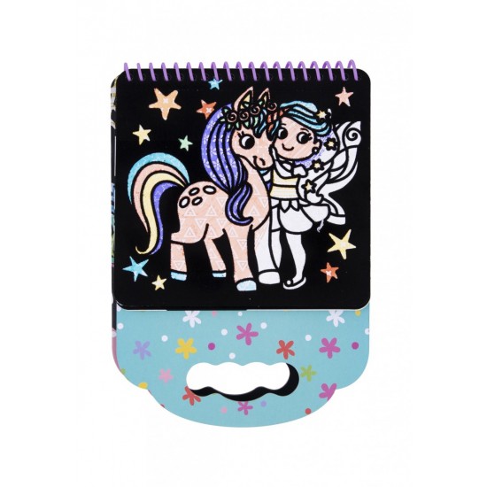 Tooky Toy Σετ Ζωγραφικής σε Βελούδο Μονόκεροι (LT168)