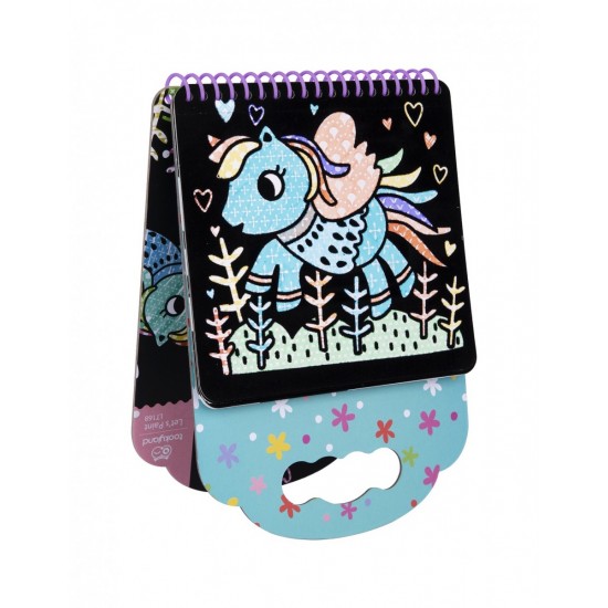 Tooky Toy Σετ Ζωγραφικής σε Βελούδο Μονόκεροι (LT168)