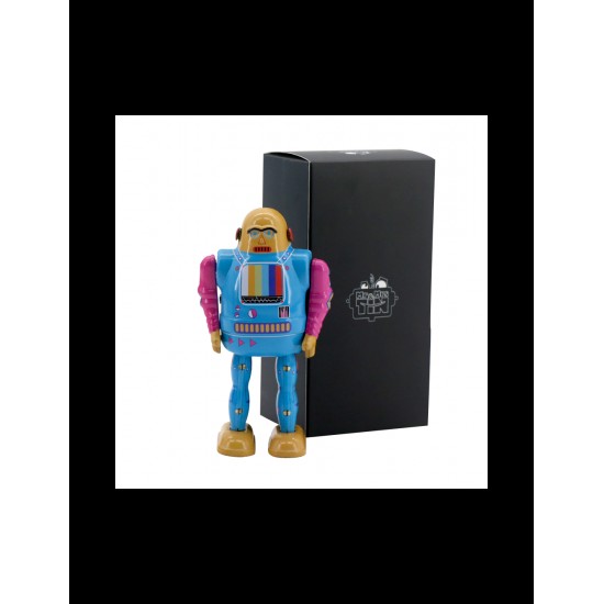 Mr & Mrs Tin TV Bot Κουρδιστό Ρομπότ (MT101A)