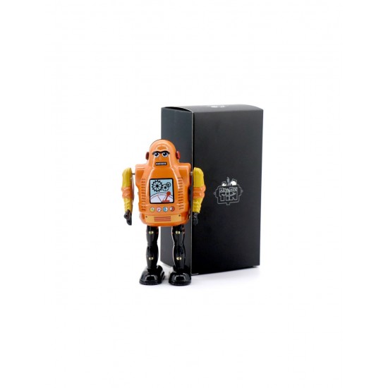 Mr & Mrs Tin Mechanicbot Κουρδιστό Ρομπότ (MT101C)