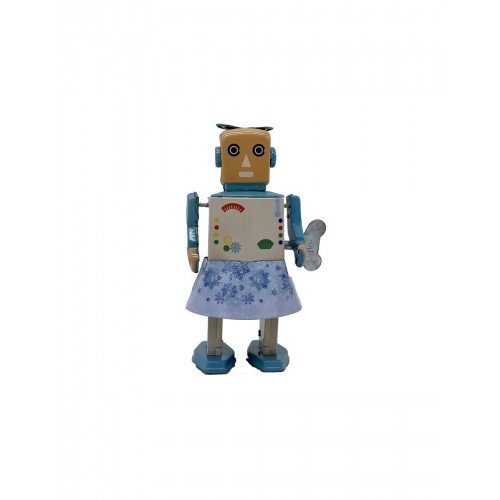 Mr & Mrs Tin Snowbot Κουρδιστό Ρομπότ (MT104B)