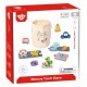 Tooky Toy Παιχνίδι Μνήμης Και Αφής Από Ξύλο Και Χαρτί (TH324)