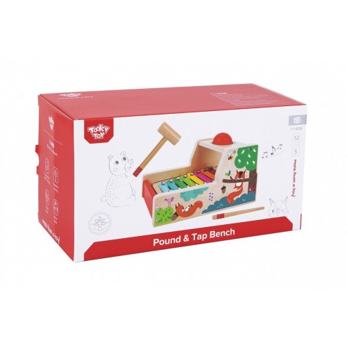 Tooky Toy Μεταλλόφωνο με Σφυράκι (TH406)