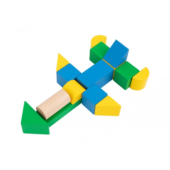 Tooky Toy Ξύλινα Τουβλάκια Πόλη (TH451)