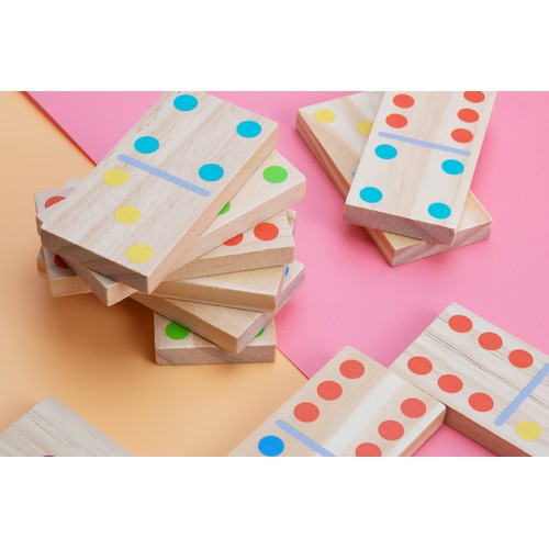 Tooky Toy Ξύλινο Ντόμινο (TH457)
