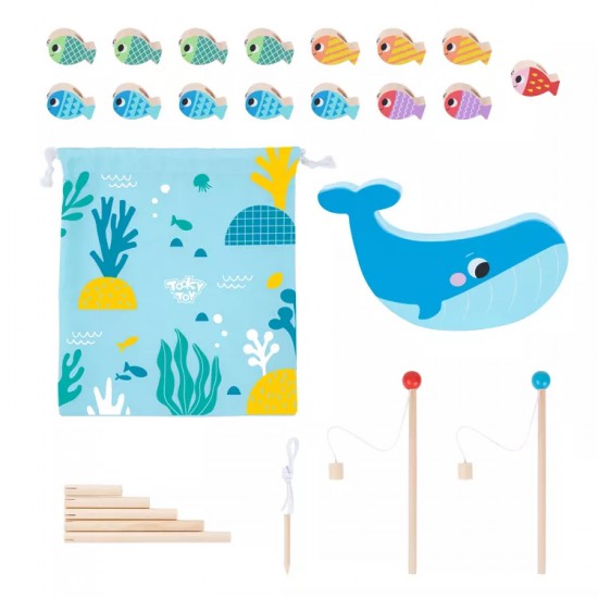 Tooky Toy Παιχνίδι Ψαρέματος Πολλαπλών Δραστηριοτήτων (TH698)