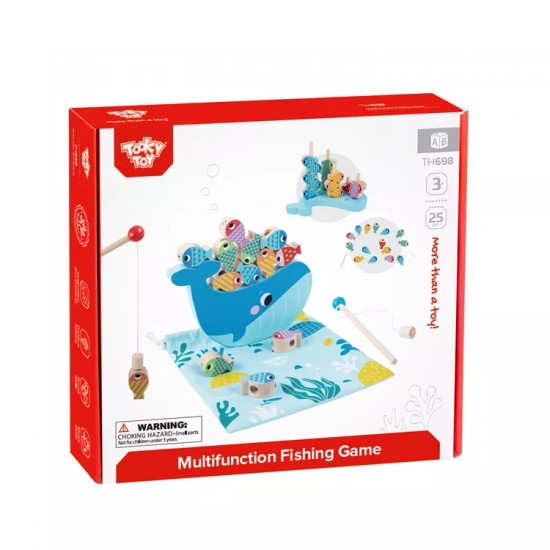 Tooky Toy Παιχνίδι Ψαρέματος Πολλαπλών Δραστηριοτήτων (TH698)