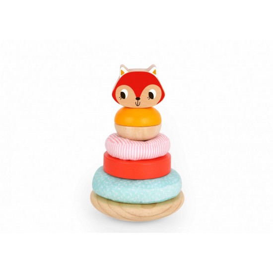 Tooky Toy Πύργος Αλεπού από Ξύλο και Ύφασμα (TH826) Tooky Toy Πύργος Αλεπού από Ξύλο και Ύφασμα (TH826)