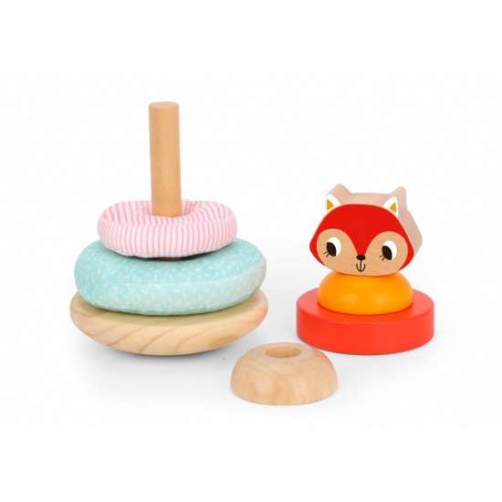 Tooky Toy Πύργος Αλεπού από Ξύλο και Ύφασμα (TH826) Tooky Toy Πύργος Αλεπού από Ξύλο και Ύφασμα (TH826)