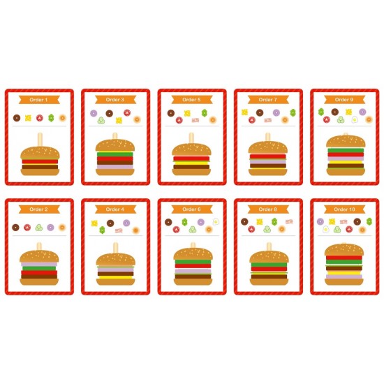 Tooky Toy Παιχνίδι Λογικής Μπέργκερ Από Ξύλο Και Τσόχα (TH844) Tooky Toy Παιχνίδι Λογικής Μπέργκερ Από Ξύλο Και Τσόχα (TH844)