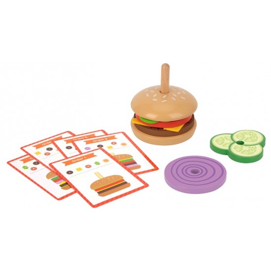 Tooky Toy Παιχνίδι Λογικής Μπέργκερ Από Ξύλο Και Τσόχα (TH844) Tooky Toy Παιχνίδι Λογικής Μπέργκερ Από Ξύλο Και Τσόχα (TH844)